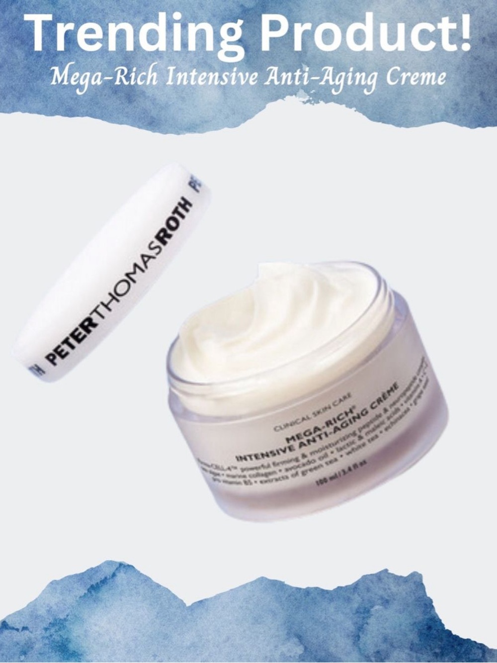 Peter Thomas Roth Mega-Rich Intensive Anti-Aging Crème 3.4 oz / 100 mL